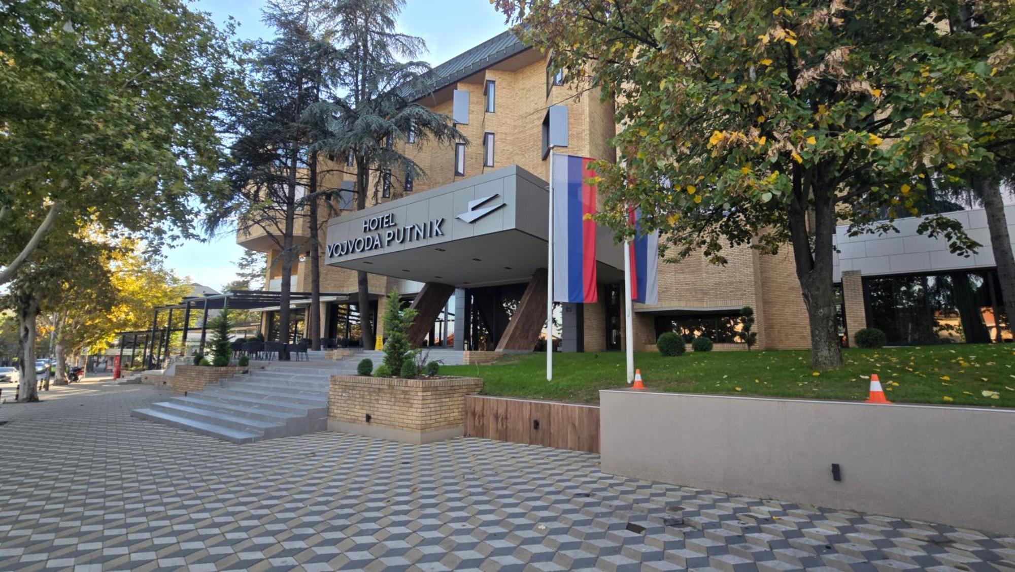Hotel Vojvoda Putnik Vranje Kültér fotó